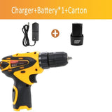 Mini Cordless Electric Drill 12V Wireless Screwdriver Torque