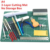 Hobby Model Tools Set Pvc Cutting Mat Cutting Pliers