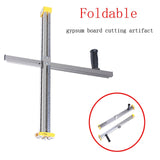 Electricity Circular Saw Trimmer Machine Edge Guide Positioning