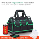 AIRAJ Heightening Large Capacity Tool Bag, Multi-function Electrician Bag