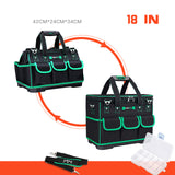 AIRAJ Heightening Large Capacity Tool Bag, Multi-function Electrician Bag