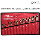 Hand Tool Sets Car Repair Socket Wrench Key Ratchet Wrenchs