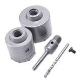 65Mm 80Mm Wall Hole Saw Centre Drill Bit Plus Shank Wrench