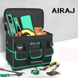 AIRAJ Heightening Large Capacity Tool Bag, Multi-function Electrician Bag