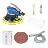 EU Plug 6 Inch 10000RPM Pneumatic Palm Random Orbital Sander
