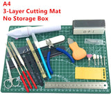 Hobby Modelling Tools Set Model DIY Accessories Cutting Mat
